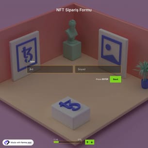 NFT Sipariş Formu Şablonu