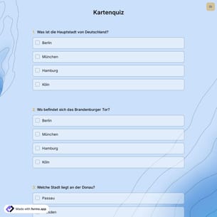 Kartenquiz