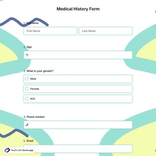 Medical History Form