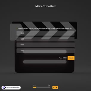 Movie Trivia Quiz