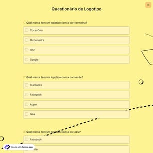 Questionário de Logotipo