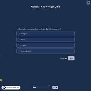 General Knowledge Quiz