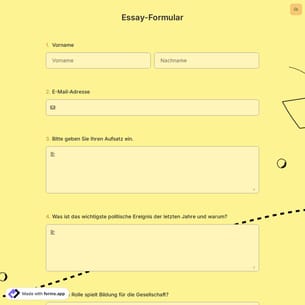 Essay-Formular