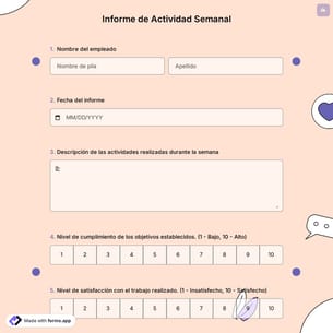 Informe de Actividad Semanal