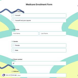 Medicare Enrollment Form