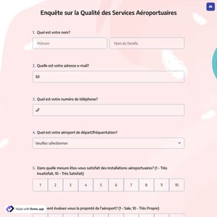 Enquête sur la Qualité des Services Aéroportuaires