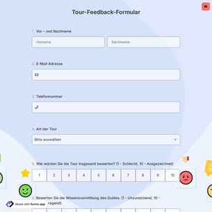 Tour-Feedback-Formular