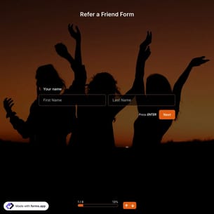 Refer a Friend Form 