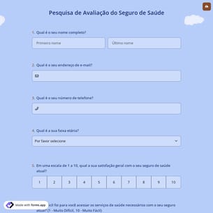 Pesquisa de Avaliação do Seguro de Saúde