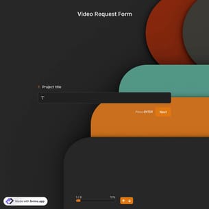 Video Request Form