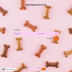 Dog Registration Form