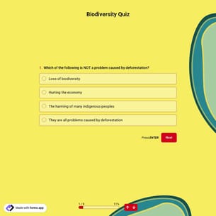 Biodiversity Quiz