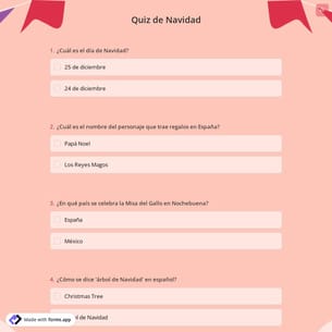 Quiz de Navidad