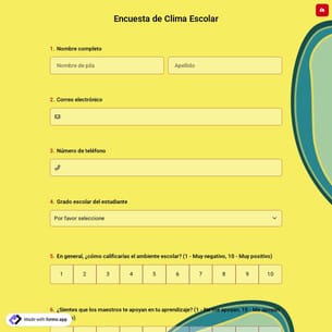Encuesta de Clima Escolar