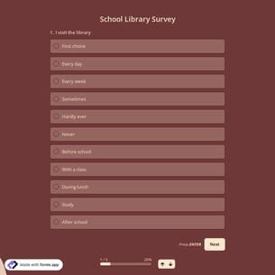 School Library Survey