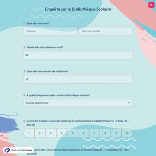 Enquête sur la Bibliothèque Scolaire