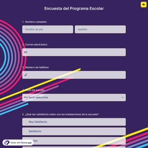 Encuesta del Programa Escolar