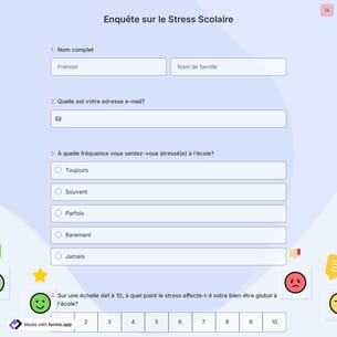 Enquête sur le Stress Scolaire