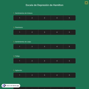 Escala de Depresión de Hamilton