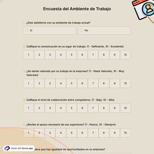 Encuesta del Ambiente de Trabajo