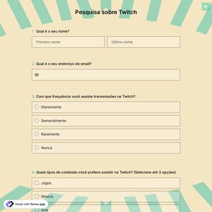 Pesquisa sobre Twitch