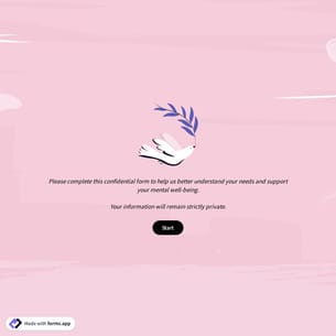 Psychological Assessment Form