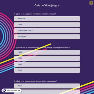 Quiz de Videojuegos