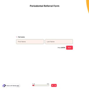 Periodontal Referral Form