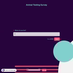 Animal Testing Survey