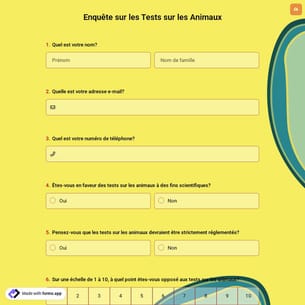 Enquête sur les Tests sur les Animaux
