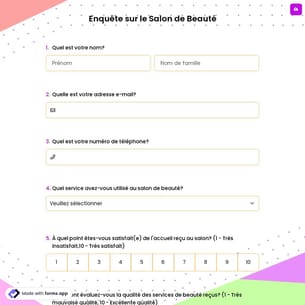 Enquête sur le Salon de Beauté