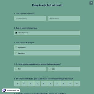 Pesquisa de Saúde Infantil