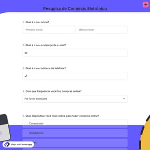 Pesquisa de Comércio Eletrônico