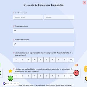 Encuesta de Salida para Empleados