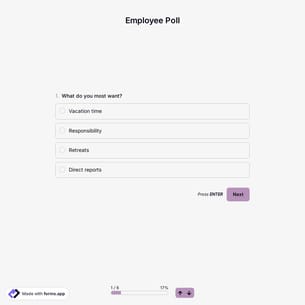Employee Poll