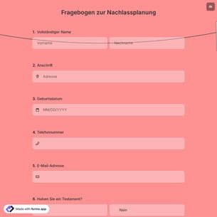 Veranstaltungs Deedback Umfrage