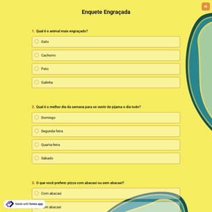 Enquete Engraçada