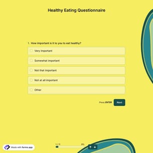Healthy Eating Questionnaire
