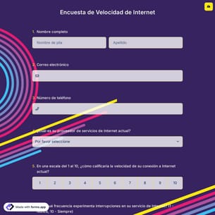 Encuesta de Velocidad de Internet