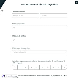 Encuesta de Proficiencia Lingüística