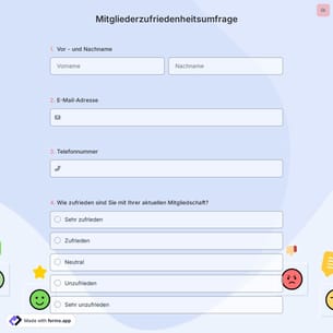 Mitgliederzufriedenheitsumfrage