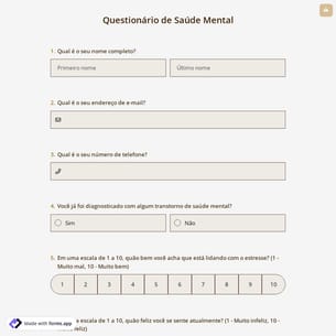 Inquérito Sobre Saúde Mental