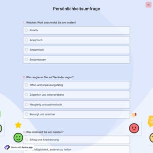 Persönlichkeitsumfrage