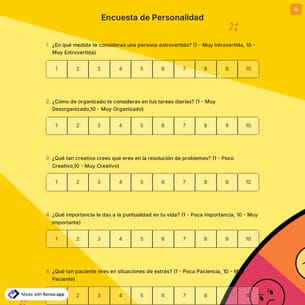 Encuesta de Personalidad