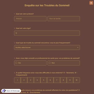 Enquête sur les Troubles du Sommeil