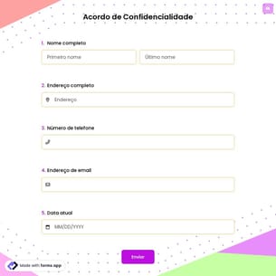 Acordo de Confidencialidade