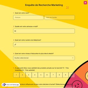 Enquête de Recherche Marketing