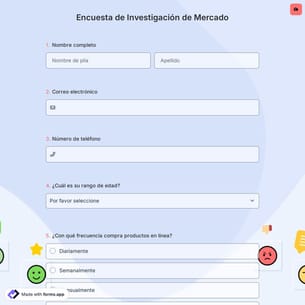 Encuesta de Investigación de Mercado