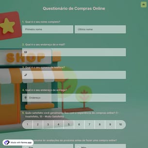 Questionário de Compras Online