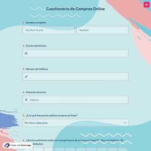 Cuestionario de Compras Online